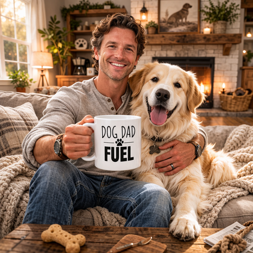 Dog Dad Fuel Mug (11oz)